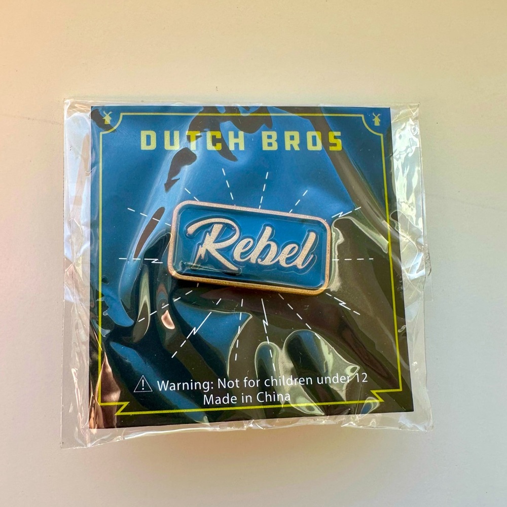 Dutch Bros Rebel Pin - Limited Edition
